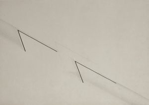 Nasreen Mohamedi, Untitled (late 1970s-early 1980s) Ink and graphite on paper