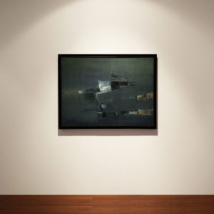 Nasreen Mohamedi, Untitled (ca. 1965) Oil on canvas