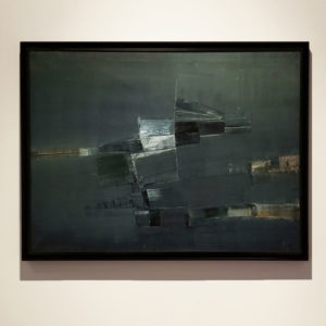 Nasreen Mohamedi, Untitled (ca. 1965) Oil on canvas